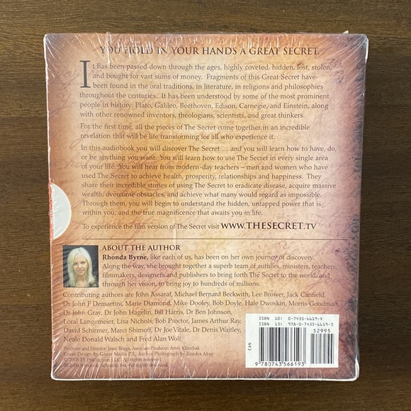 The Secret (unabridged) by Rhonda Byrne (4 CDs) Read by author & contributors - Picture 3 of 5